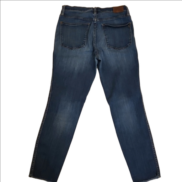 Womens Madewell 10" high rise skinny crop jean size 30. - Picture 7 of 12